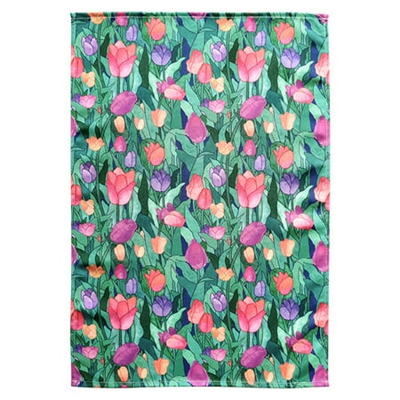 

nbuaila Creative Fabric Kitchen Towels Printed Waterproof and Oil Resistant Napkins Kitchen Household Meal Mats Food Background Fabrics Home Supplies