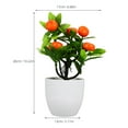 thumbnail image 2 of LABSERRON 1Pack Simulation Potted Fruit Tree Multi Color 26.0X17.0X13.0In for Home Decoration, 2 of 8