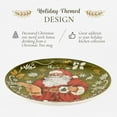 thumbnail image 3 of Spode Christmas Tree Plate and Bottle Set (2-Piece) - 8.5" Porcelain "Cookies for Santa" Plate & 10 Oz Holiday-Themed Jug, Dishwasher Safe Festive Collectible Seasonal Gift Set, 3 of 7
