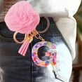 thumbnail image 2 of Meitianfacai Initial Letter Keychain, 2 of 5