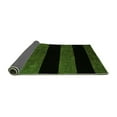 thumbnail image 2 of Ahgly Company Indoor Rectangle Abstract Green Modern Area Rugs, 2' x 4', 2 of 4