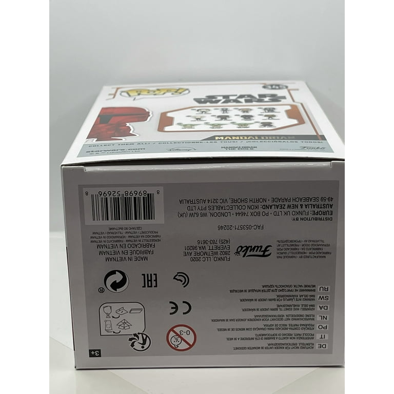 Funko POP! Star Wars The Mandalorian 345 (Red Chrome