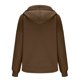thumbnail image 5 of HongQid Women's Casual Long Sleeve Lapel Zipper Sweatshirt Oversized Loose Pullover Tops, 5 of 6