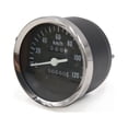 thumbnail image 2 of Unique Bargains 0-120km/h Black Rectangle Analog Odometer Motorcycle Speedometer Gauge for GN, 2 of 3
