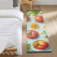 thumbnail image 3 of Yayeee Runner Rug for Bedroom 2'x6' Machine Washable Hallway Non Slip Mat, Green Tomatoes, 3 of 8
