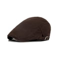 thumbnail image 1 of Qarigey Boinas portátiles transpirables ajustables para hombres y mujeres, repuesto para adultos, sombrero con visera informal decorativo Vintage, Sombreros Café Qarigey AP018190-04, 1 of 6