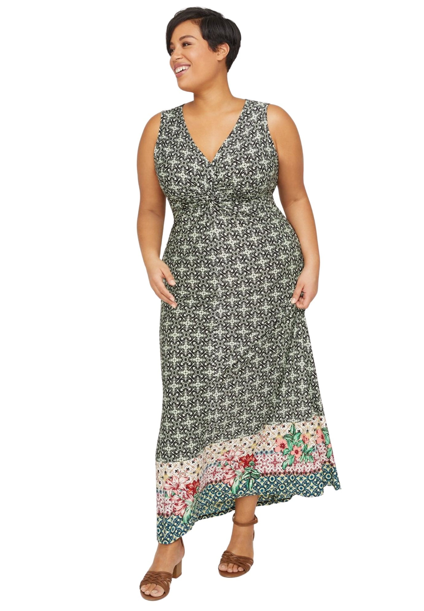 women's plus size dresses at walmart