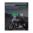 thumbnail image 4 of Intercomunicadores Casco Audífonos Bluetooth Para Moto 2pcs negro colores, 4 of 5