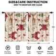thumbnail image 2 of Blackout Kids Curtains,Beige Christmas Santa and Animal Pattern Childrens Insulated Curtains Set Of 2,Bedroom Essentials,Toddler Room Decor 42"x54", 2 of 5