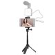 thumbnail image 4 of Mini Soporte de Teléfono de Trípode de Escrito Plegable Por Mini Portátil Con 3 Seciones Extensibles de la Longitud del Clip de Teléfono Ajustable Para El Teléfono, 4 of 7