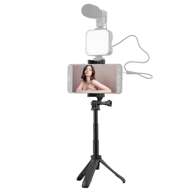 Portable Soporte de Teléfono de Trípode de Escrito por mini de Escrito Portátil Con 3 Seciones Extensibles a la Longitud del Clip de Teléfono Ajustable Para El Teléfono