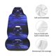 thumbnail image 4 of Balery Steel Skull Funda de Asiento para Auto con Diseño - Cubierta Frontal Suave y Transpirable con Protector Antideslizante- 1 Unidad, 4 of 5