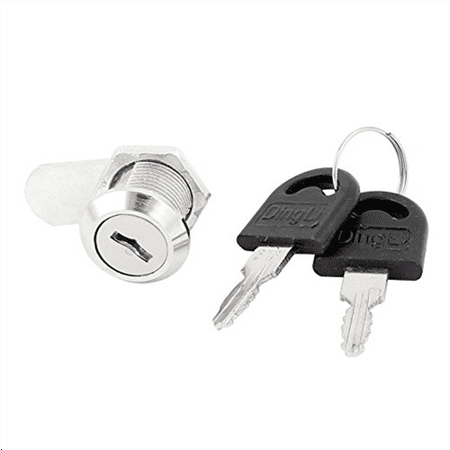 18mm Thread Panel Mount Quarter Turn Cam Lock W Key For