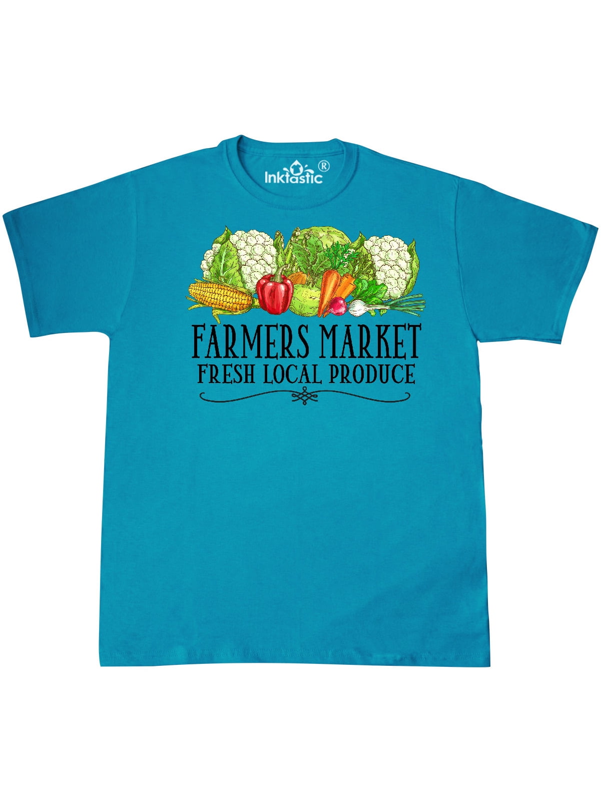 INKtastic Farmers Market Fresh Local Produce TShirt