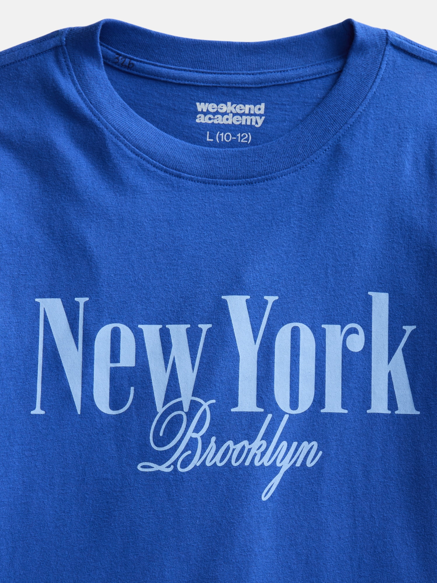 Weekend Academy Girls Oversized Graphic Tee, Sizes 4-18
