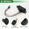 thumbnail image 3 of Unique Bargains HVAC Blower Motor Resistor No.22754990 for GMC Envoy Controls 2003-2009, 3 of 6