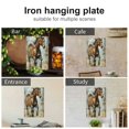 thumbnail image 4 of JEUXUS Horse Running Metal Art Hanging Painting 8*12in 8x12in, 4 of 7