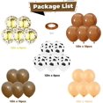 thumbnail image 2 of Blush Brown Cow Print Balloons Cowboy Birthday Decorations Western Farm Party 60pcs 12inch Nude Brown Helium Latex Balloons for Arch Tan Coffee Balloon Farmhouse Country Cowgirl Decor, 2 of 13
