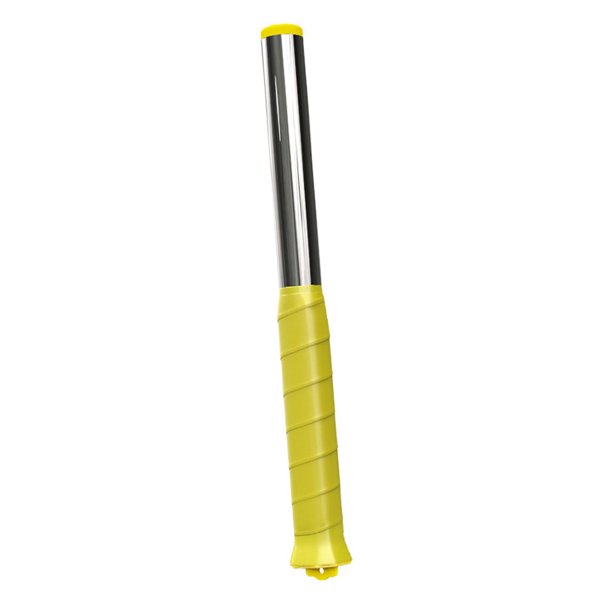 Entrenamiento de fuerza para raqueta de bádminton, potenciador de muñeca de acero inoxidable PP, entrenamiento de swing de bádminton para físico Amarillo