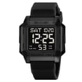 thumbnail image 2 of Mens Outdoor Digital Watch Waterproof Sport Wristwatch,Luminous Display Multi Function Alarm Stopwatch Calendar,Tactical Fitness Hiking Camping Swimming Accessory for Travel Adventure-D, 2 of 8