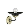 thumbnail image 2 of 284-1W-BPN-M6-BK Innovations Lighting Railroad - 1 Light Wall Sconce-5.25 Inches Tall and 8 Inches Wide-Black Polished Nickel Finish-Matte Black Shade, 2 of 2