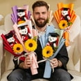 thumbnail image 5 of Wood Graduation Flower Bouquet with Handmade Sunflower and Bear Decor — Durable, Versatile Keepsake for Celebrations and Home Decor, 5 of 5