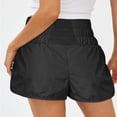 thumbnail image 5 of XWSHYW Women's Summer Shorts Fashion High Waist Shorts Solid Color Casual Pants Breathable Sports Shorts, Sizes S-2XL # Summer Tops for Women on Sale, 5 of 7