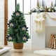 thumbnail image 5 of Decoraciones navideñas, adornos navideños, regalos navideños, flores navideñas en polvo dorado, accesorios para decoraciones de árboles de Navidad, decoraciones navideñas, flores navideñas en polvo do, 5 of 6