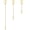 Gold, variant on 925 Sterling Silver Necklace Extender Gold Necklace Extender Gold Chain Extenders for Necklaces 2", 3", 4" Inches