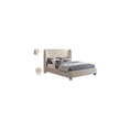 thumbnail image 2 of Meridian Furniture Penny Beige Fabric Queen Bed, 2 of 7