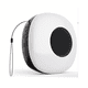 thumbnail image 1 of Mini Bocinas Bluetooth 5.0 Portatil Recargables Impermeable Blanca con Negro, 1 of 5