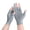 Gray, variant on 10Pcs Breathable Half Finger Cotton Gloves Lightweight Comfortable for Labor and Daily Hand Protected Improved Grip and Control