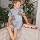 thumbnail image 3 of Balery Playful Walrus Wonders Conjunto de Pijama Infantil de Manga Corta con Estampado – Ropa de Dormir de Algodón Suave-X-Large, 3 of 4