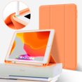thumbnail image 5 of KenKe iPad 9.7 Inch 2018/2017 Case with Pencil Holder - Lightweight Soft TPU Back Cover and Trifold Stand with Auto, 5 of 5