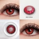 thumbnail image 1 of Lentillas de colores para Cosplay, lentes de contacto para Halloween, azul, uso anual, 14mm, OVOLOOK-2pcs/par, 1 of 4