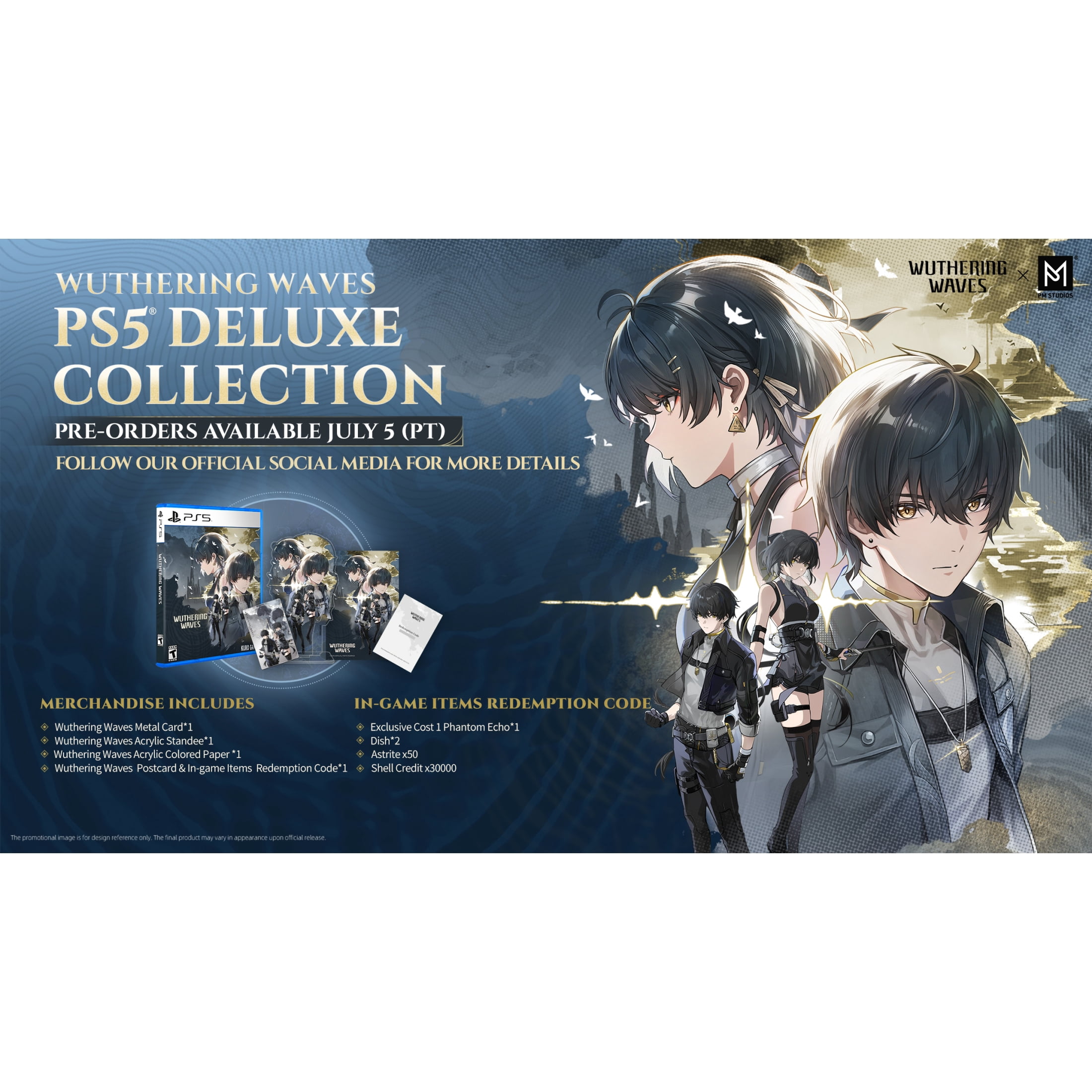 Wuthering Waves PS5 Deluxe Collection - PlayStation 5 Game