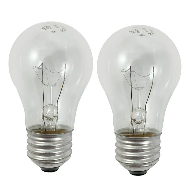 2pk Sylvania A15 40w Ceiling Fan Clear Incandescent Light Bulb