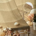 thumbnail image 5 of Beach Shells Star Sand Tulle Curtains for Living Room Bedroom ration Transparent Chiffon Sheer Voile Window Curtain, 5 of 7