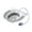 Gray, variant on Pink Sitz Bath Pink Sitz Bath, Portable Folding Sitz Bath Basin with Rinse Function, Collapsible Toilet Seat Bath for Hygiene and Comfort Care Portable Sitz Bath
