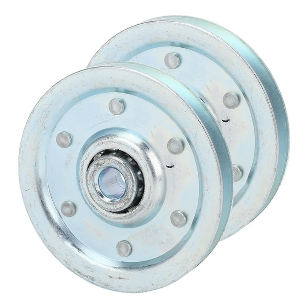 Polea Para Puerta De Garaje De Alta Resistencia, 2 Piezas Universal A Prueba De Abrasión Movimiento Suave Polea Para Puerta De Garaje De 3 Pulgadas Para Cables De 5/32 Pulgadas De