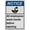 Warning Sign 2, variant on Industrial ANSI Authorized Personnel Only Sign - 8"x12" Weatherproof, Plastic UV Resistant (Work beyond this point permitted by authorized employees following safe practices)