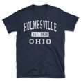 thumbnail image 1 of Holmesville Ohio Classic Established Men's Cotton T-Shirt, 1 of 1