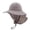 Light Gray -AB03, variant on Domzle Womens Ponytail Sun Hat Wide Brim Quick Drying Hat with Neck Flap Summer UV UPF50 Mesh Hats for Outdoor Hiking Fishing Blue One Size