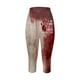 thumbnail image 3 of MKLEKYY Leggings deportivos push up para mujer, pantalones de yoga ajustados con estampado de manchas de sangre para mujer, 3 of 3