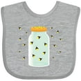 thumbnail image 3 of Inktastic Fireflies Summer Vacation Boys or Girls Baby Bib, 3 of 4