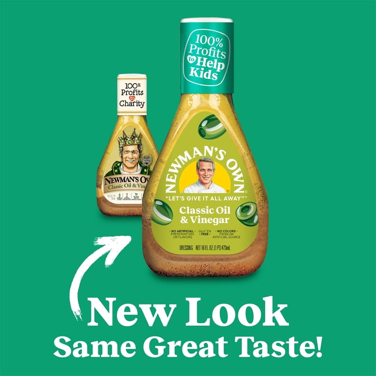 newman's own classic oil & vinegar dressing Newman's Own Classic Oil & Vinegar Dressing