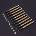 thumbnail image 4 of RnemiTe-amo Colored Pencils Metallic Markers Paints Pens Art Glass Paint Writing Markers DIY 1ml, 4 of 5
