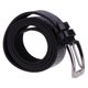 thumbnail image 4 of Cinturones de cuero para hombres Yuyangstore Correa de la cintura de la hebilla del Pin Negro, 4 of 8