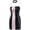 Black, variant on Mean Girls Cady Heron Black and Dusty Pink Party Inspired Dress Halloween