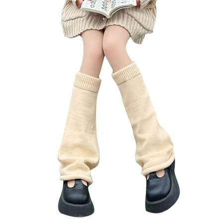 

SIEYIO JK Socks Jk Stocking Harajuku Long Sock Lolita Leg Warmer Socks Slouch Socks